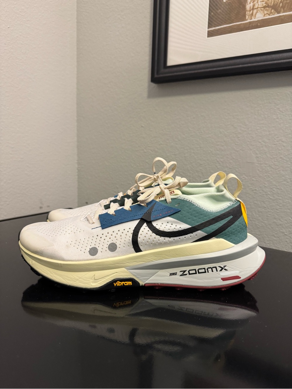 Nike ZoomX Zegama 2 White Bicoastal Court Blue